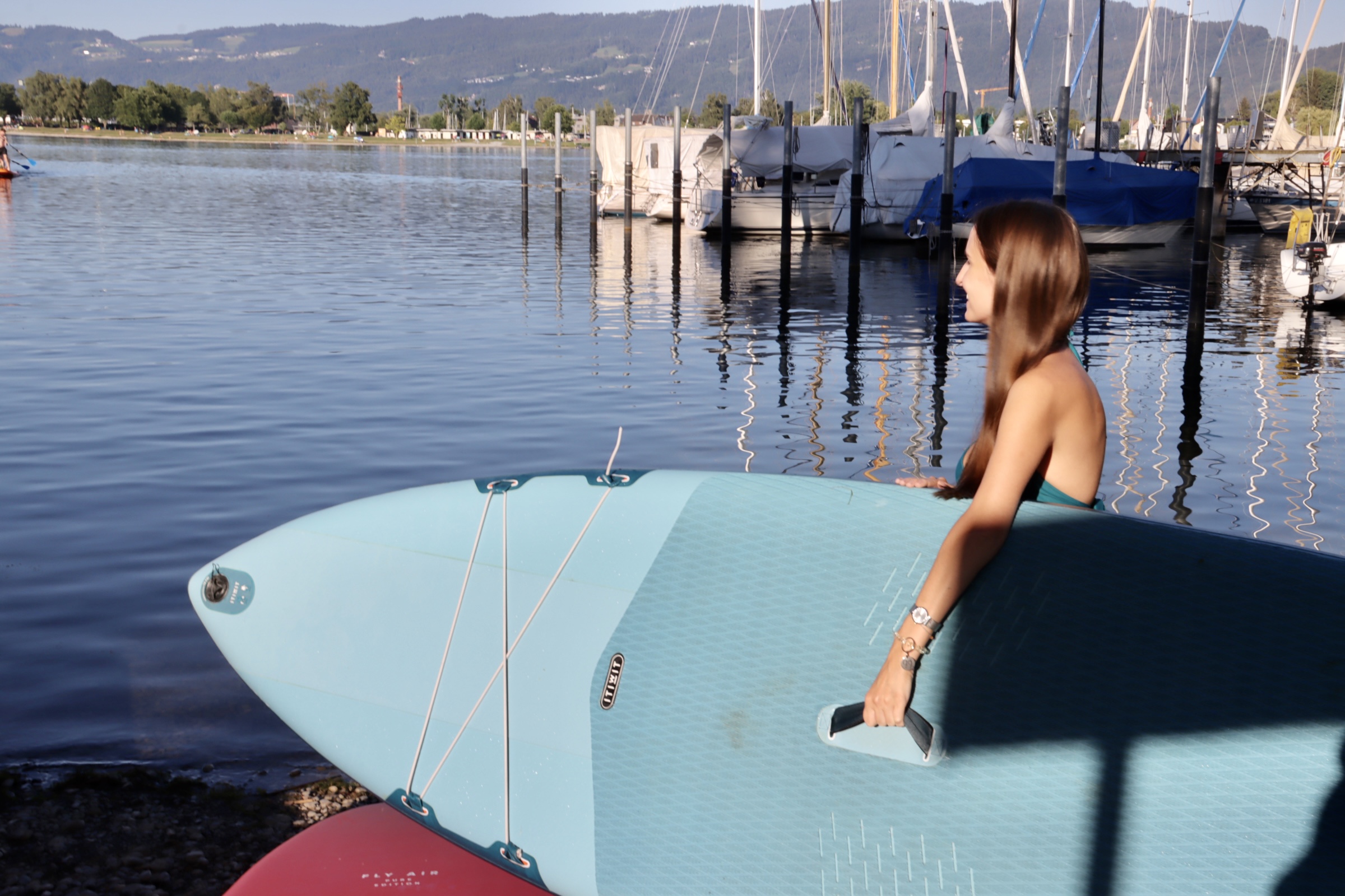 Stand-Up Paddle am Bodensee 